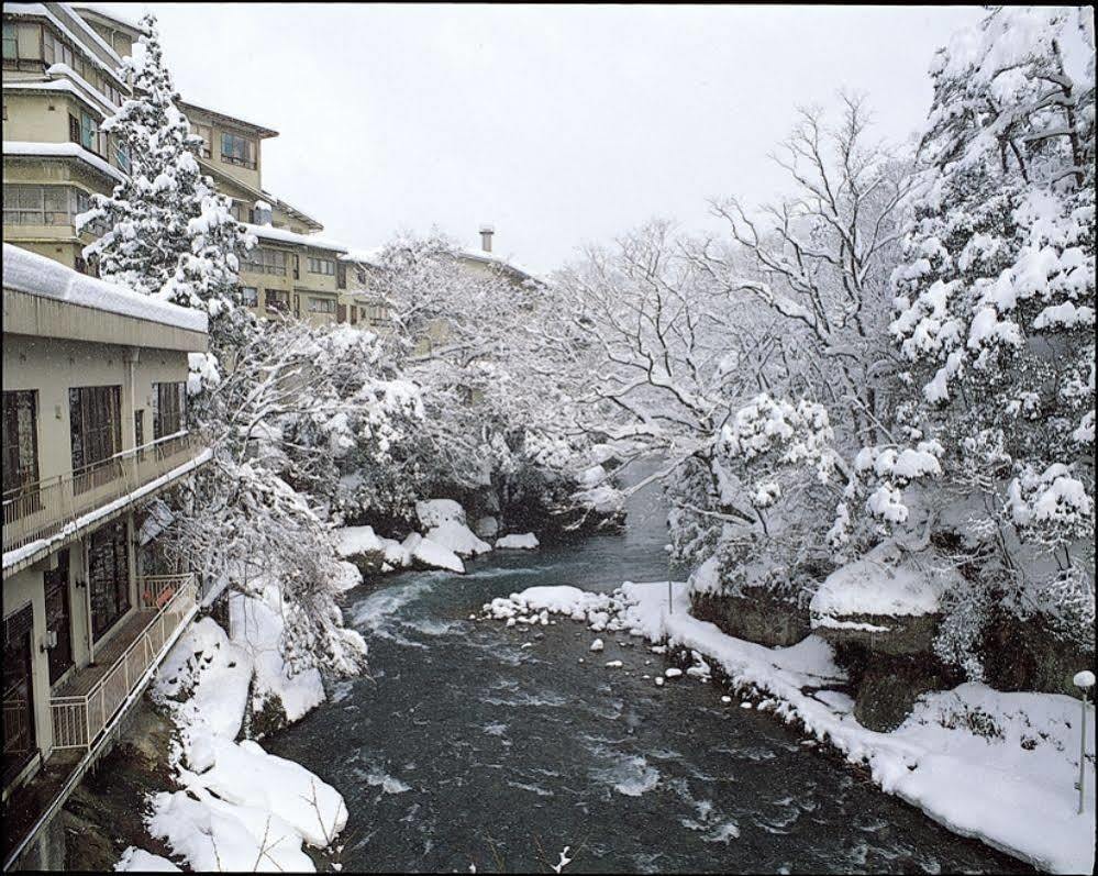 Yamanaka Onsen Shirasagiyu Tawaraya Hotell Kaga  Exteriör bild